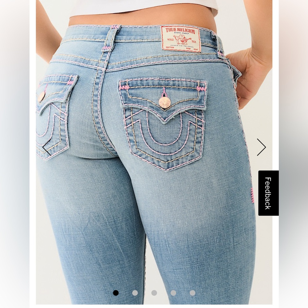 Sexy Sold out True Religion Jennie Curvy Skinny Jeans nwt 31